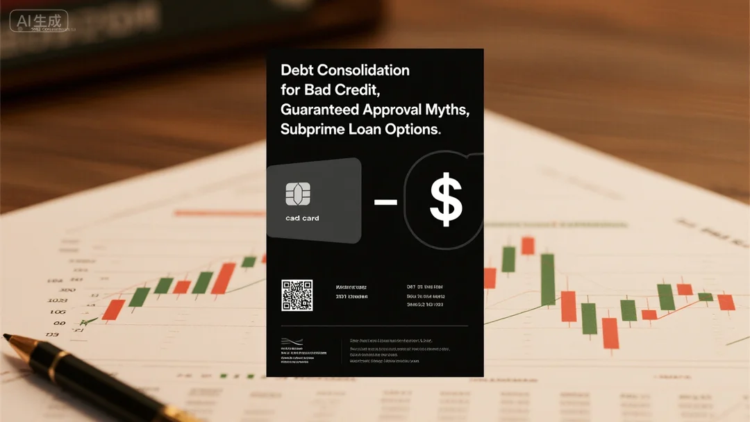 Debt Consolidation for Bad Credit: Subprime Loan Options & Debunking Guaranteed Approval Myths – Expert Guide to Smart Borrowing