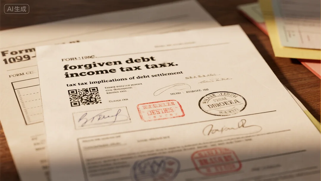 Expert Guide to Tax Implications of Debt Settlement: Forgiven Debt Income Tax, IRS Form 1099-C, and IRC 108 Exceptions